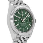 Rolex Sky-Dweller 336934 Stainless Steel Green Dial Jubilee (2025) - Image 4