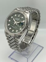 Rolex Datejust 36 126234 White Gold Stainless Steel Palm Motif Diamond Dial Jubilee (2023) - Image 3
