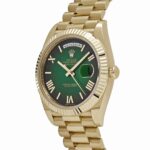 Rolex Day-Date 40 228238 Yellow Gold Green Ombre Roman Numeral Dial - Image 4