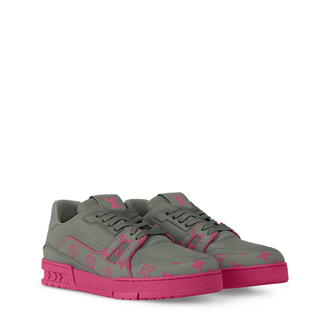 bd76b070454a5cc80383843a662c83a8 Louis Vuitton 1AHTP8 LV Trainer Sneaker - Image 1