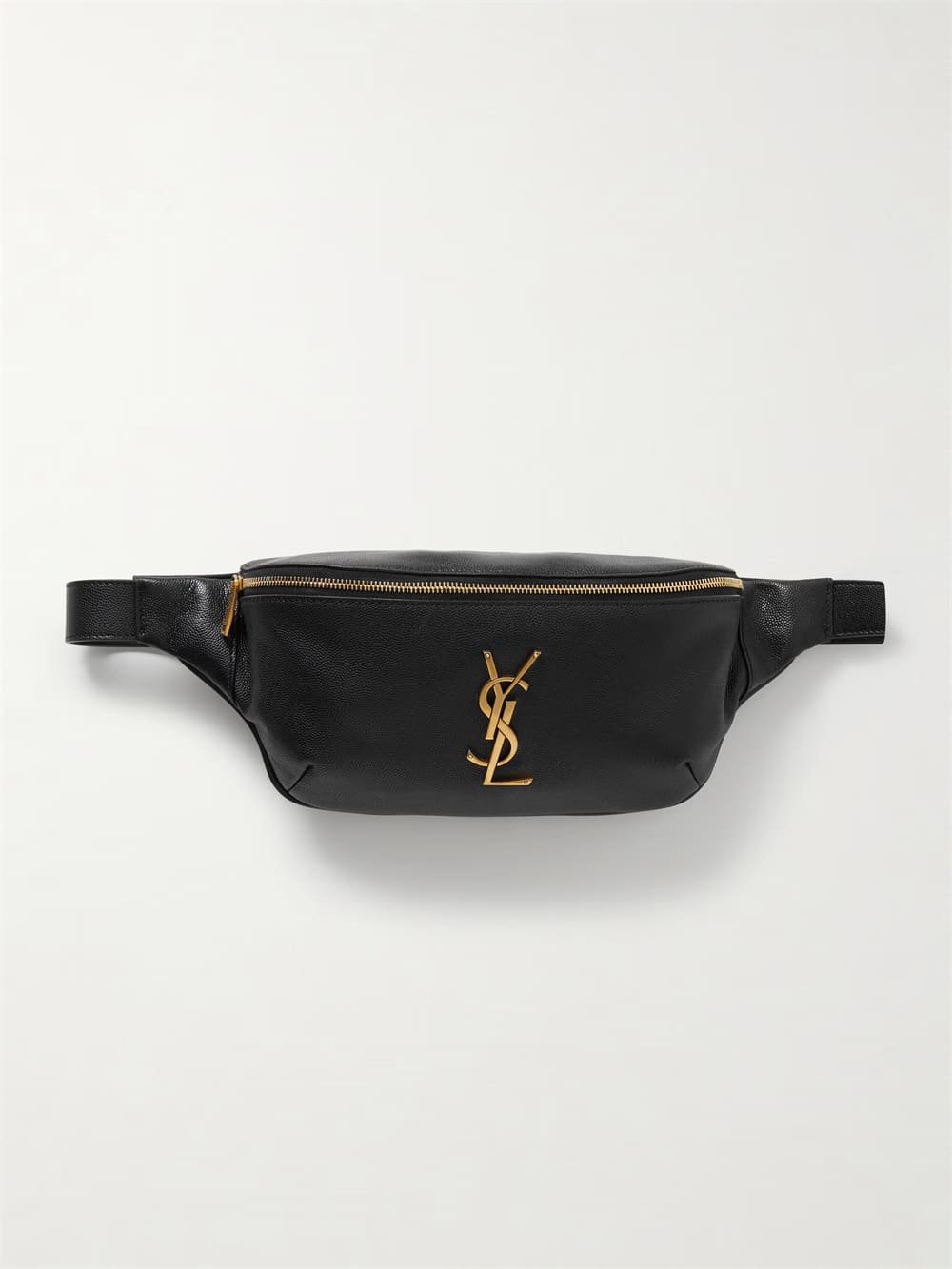 c00b4f282b836bf2a5abf1724018d930-1 SAINT LAURENT Cassandre textured-leather belt bag - Image 1