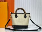 Louis Vuitton Raffia Petit Bucket Tote - Image 4