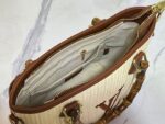 Louis Vuitton Raffia Petit Bucket Tote - Image 5