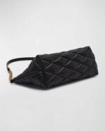 Saint Laurent Ziptop Mini Shoulder Bag in Quilted Smooth Leather - Image 3