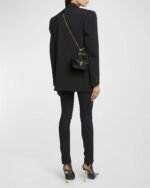 Saint Laurent Joe Mini YSL Bucket Bag with Adjustable Strap in Smooth Leather - Image 6