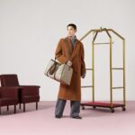 Gucci Large duffle bag with Web - Image 2