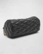 Saint Laurent Sade Medium YSL Tube Shoulder Bag in Quilted Smooth Leather - Image 4