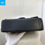 CHANEL Classic Maxi Handbag GRAINED CALFSKIN & GOLD METAL - Image 6