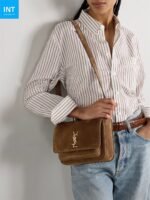 SAINT LAURENT Niki suede shoulder bag - Image 2