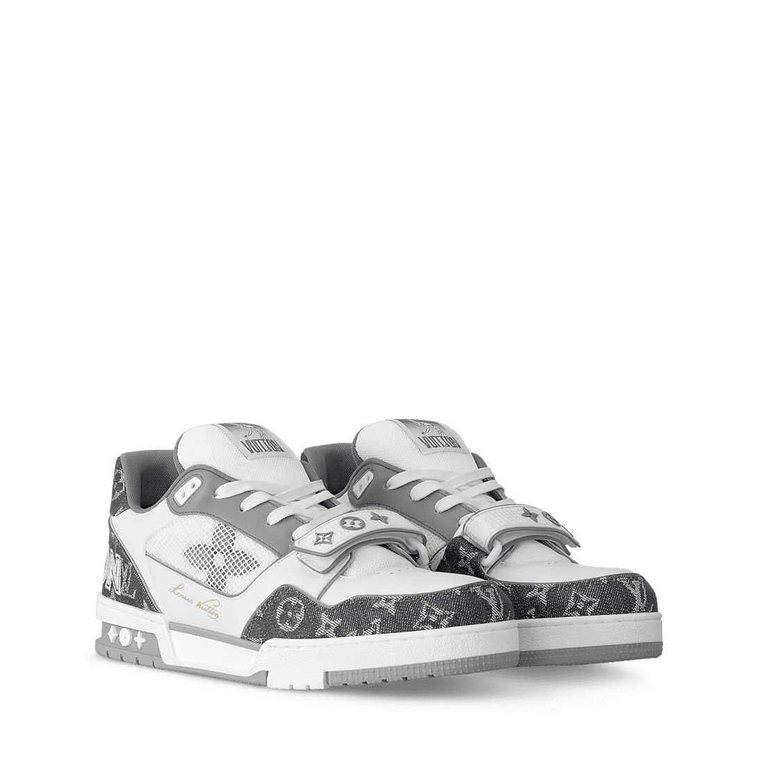 d21aba507d6e4373875631f003ea9934 Louis Vuitton 1ADF0U LV Trainer Sneaker - Image 1