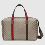 Gucci Large duffle bag with Web - Image 4