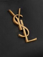 SAINT LAURENT Cassandre textured-leather belt bag - Image 5