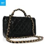 Chanel Caviar Quilted Mini Handy CC Flap Black - Image 2
