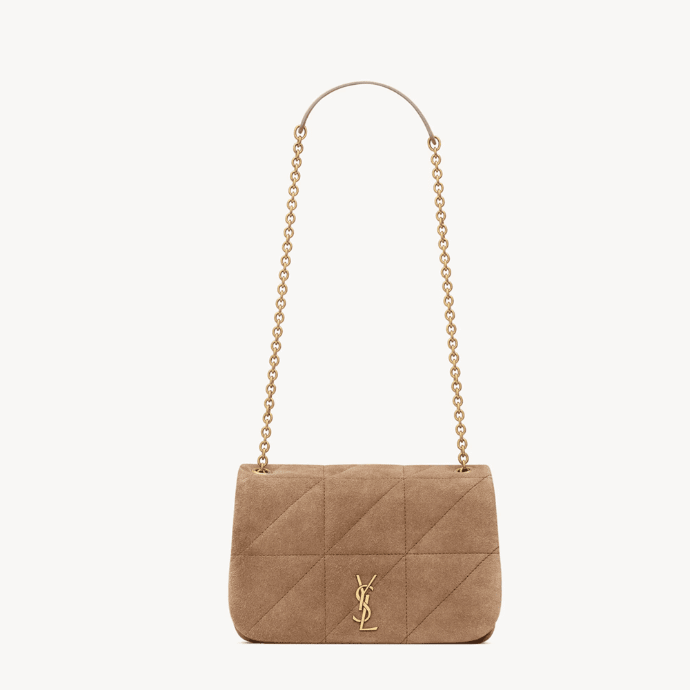 dbfea4a31b0b6e1a227f9847f646ebe8 Saint Laurent JAMIE 4.3 mini in suede - Image 1
