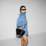 Gucci Small bamboo top handle tote bag - Image 2