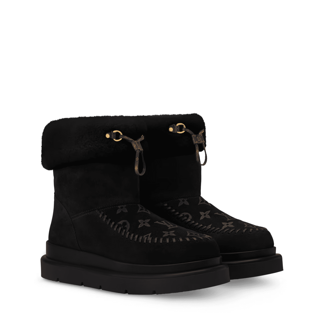 dd2d85570e1bcba6c8b734da5158ebf3 Louis Vuitton 1AIUEP Cortina Ankle Boot - Image 1