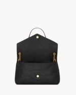 Saint Laurent Calypso large in grained lambskin - Image 3