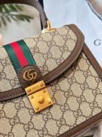 GUCCI OPHIDIA TOP HANDLE SMALL BAG - Image 5