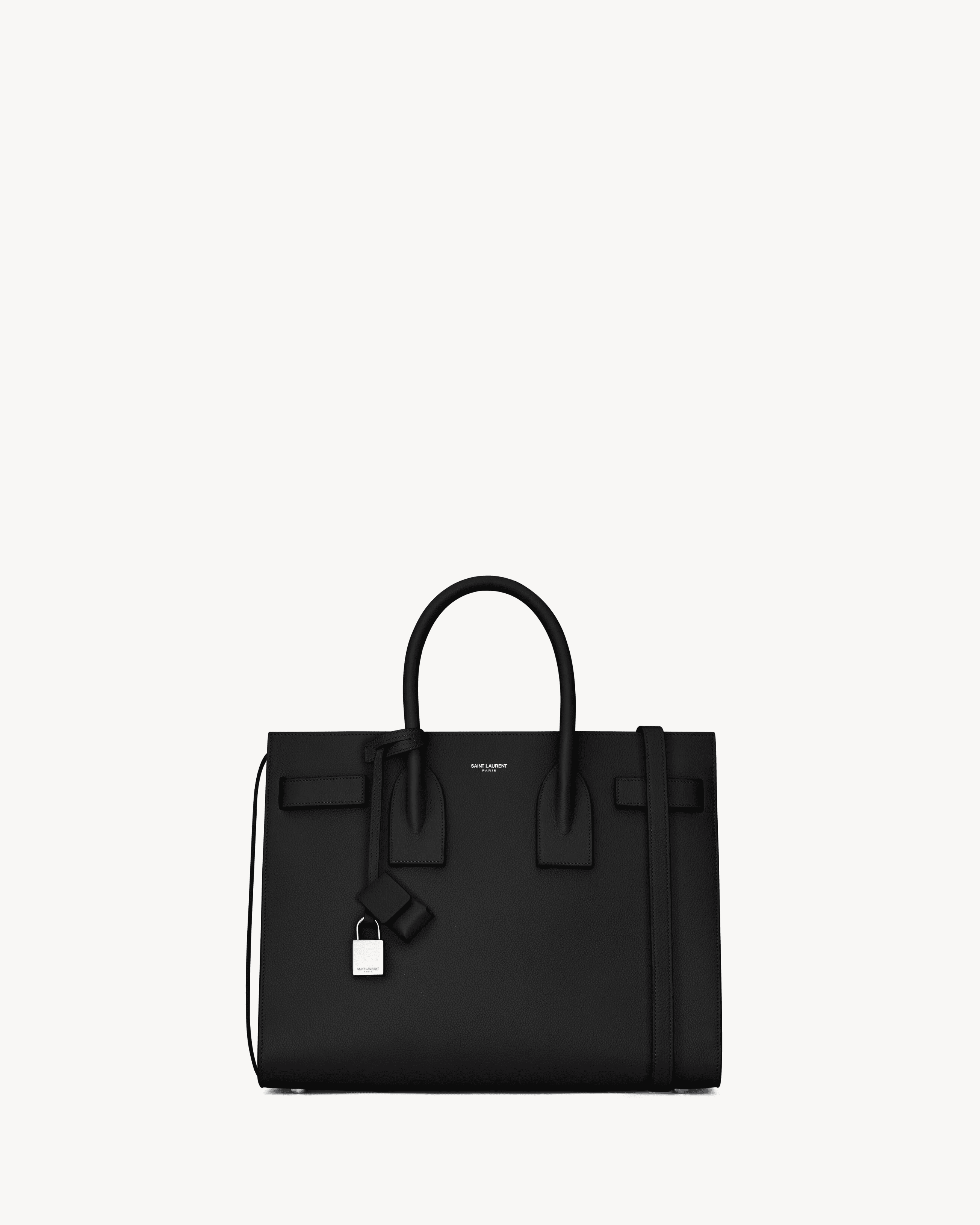 e5ca6e287b8160666c44c0b0c0997b06 Saint Laurent Small SAC DE JOUR bag in grained leather - Image 1