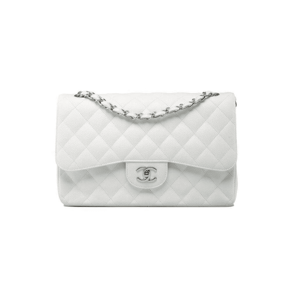 e944a999fc01eb974b99f08003da9a0 CHANEL Classic Flap Handbag SILVER METAL - Image 1