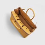 Hermès Birkin 25 Togo Natural Sable Palladium Hardware - Image 5