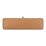 CHANEL Dark Beige Caviar Medium Classic Double Flap Bag - Image 4
