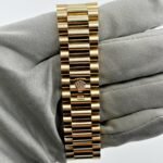 Rolex Day-Date 36 128238 Yellow Gold Green Diamond Dial (2024) - Image 10