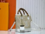 Louis Vuitton Raffia Petit Bucket Tote - Image 2