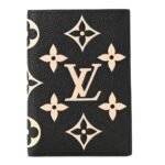 Louis Vuitton Empreinte Monogram Giant Passport Cover Black Beige