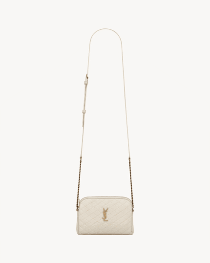Saint Laurent GABY ZIPPERED POUCH IN LAMBSKIN
