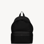Saint Laurent City backpack in ECONYL®, smooth leather and nylon