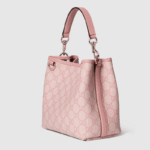 GUCCI EMBLEM SMALL BUCKET BAG - Image 6