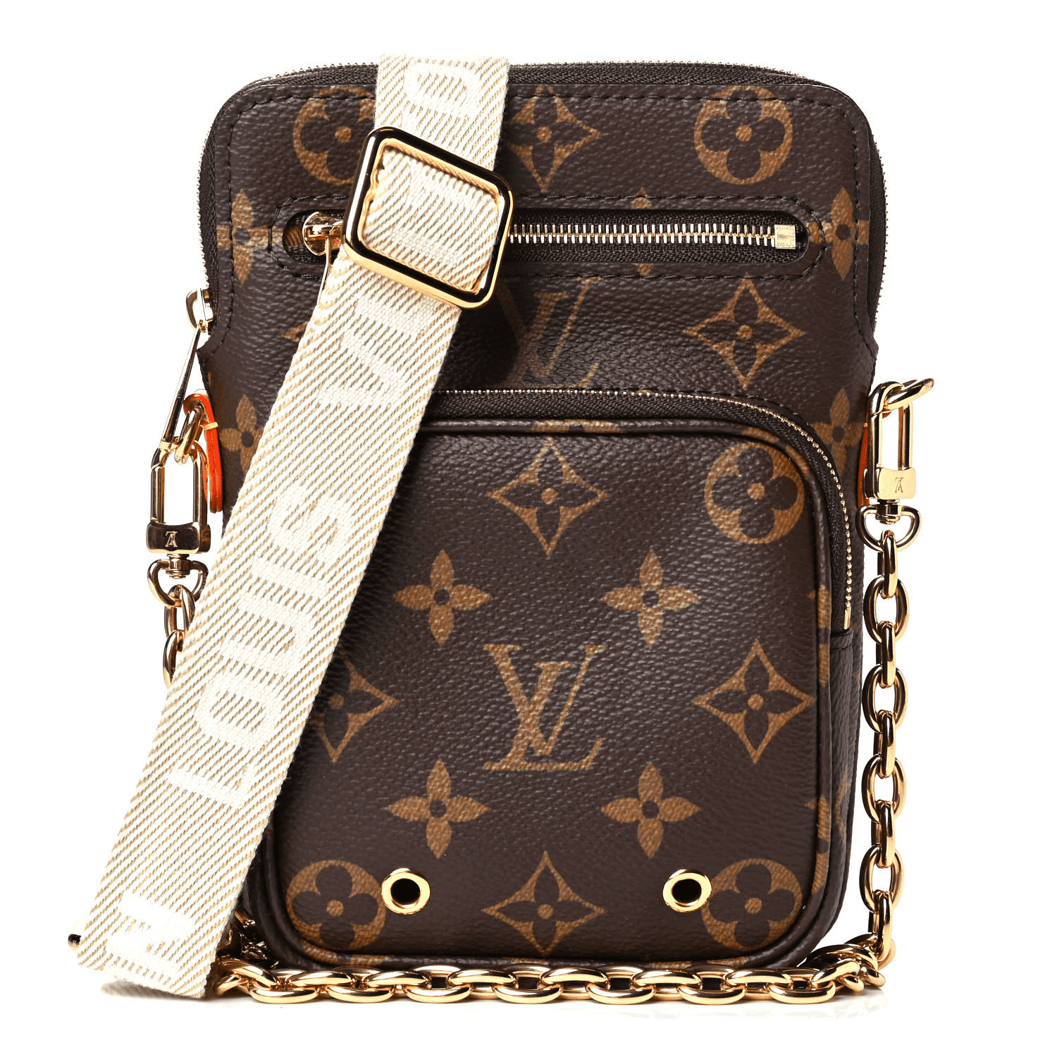 f44b975ebeabd54f29bcee75daa1d70b Louis Vuitton M80746 Monogram Utility Phone Sleeve - Image 1
