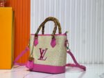 Louis Vuitton Raffia Petit Bucket Tote - Image 3