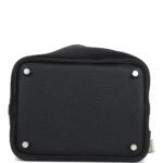 Hermès Picotin Lock 18 Black Clemence Palladium Hardware - Image 4