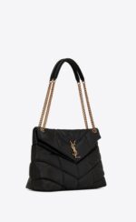 Saint Laurent PUFFER MEDIUM BAG IN QUILTED NAPPA LEATHER - Image 2