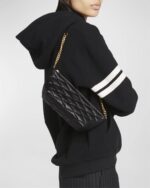 Saint Laurent Ziptop Mini Shoulder Bag in Quilted Smooth Leather - Image 4
