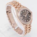 Rolex Lady-Datejust Chocolate Dial Diamond Bezel 28mm 279135RBR - Image 3