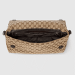 GUCCI canvas large crossbody bag - Image 6