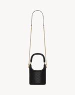 Saint Laurent GABY bucket bag in lambskin - Image 4