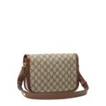 Gucci – Women’s Horsebit 1955 Shoulder Bag – (Beige/Ebony) - Image 4