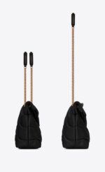 Saint Laurent PUFFER MEDIUM BAG IN QUILTED NAPPA LEATHER - Image 6