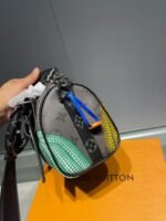 Louis Vuitton Kusama Reverse Monogram Eclipse Keepall 25 - Image 7