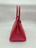 Hermès Rose Azalee Birkin 30 Epsom Gold Hardware - Image 3