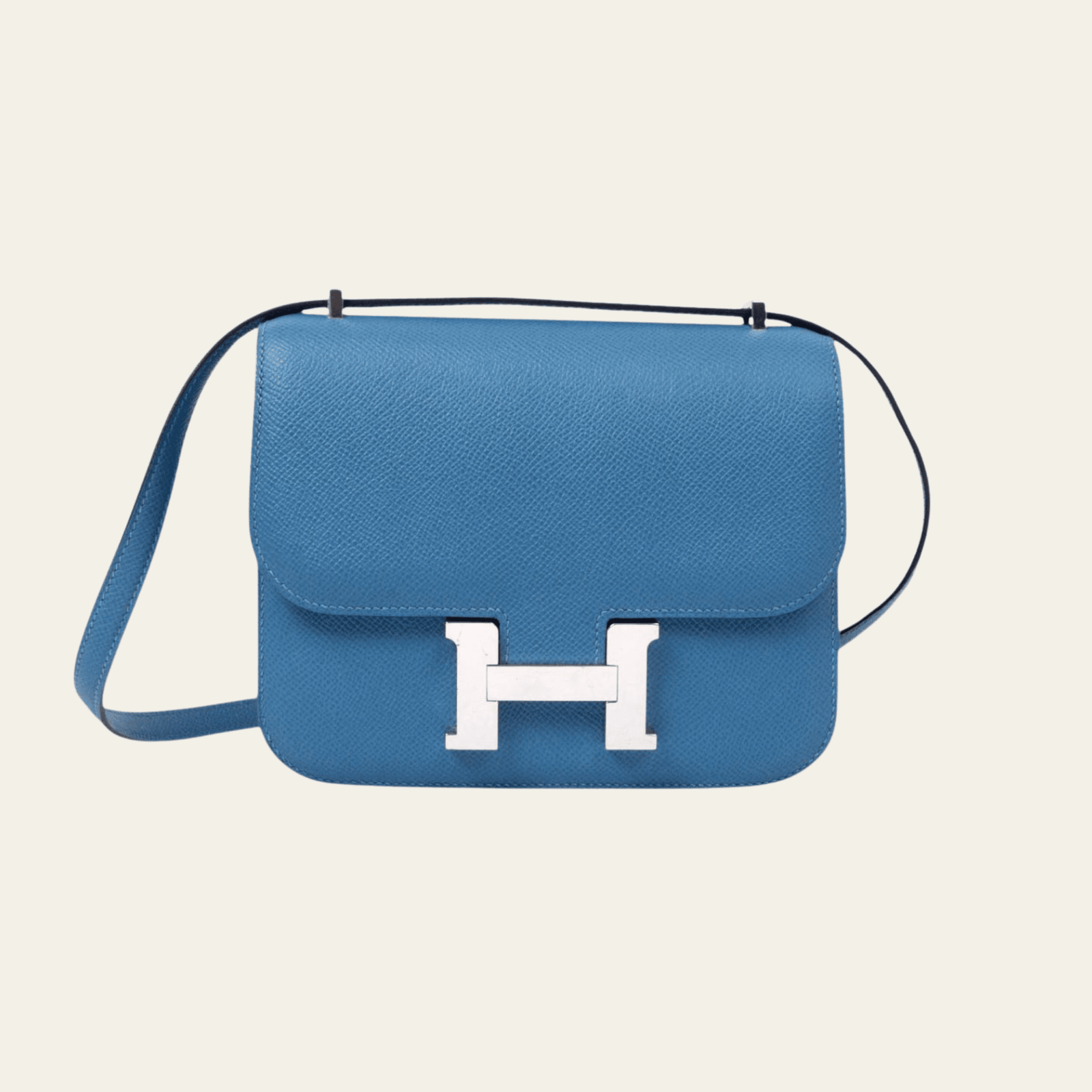hermes-bleu-izmir-constance-18-epsom-palladium-hardware-hermes-1154145123 Hermès Bleu Izmir Constance 18 Epsom Palladium Hardware - Image 1