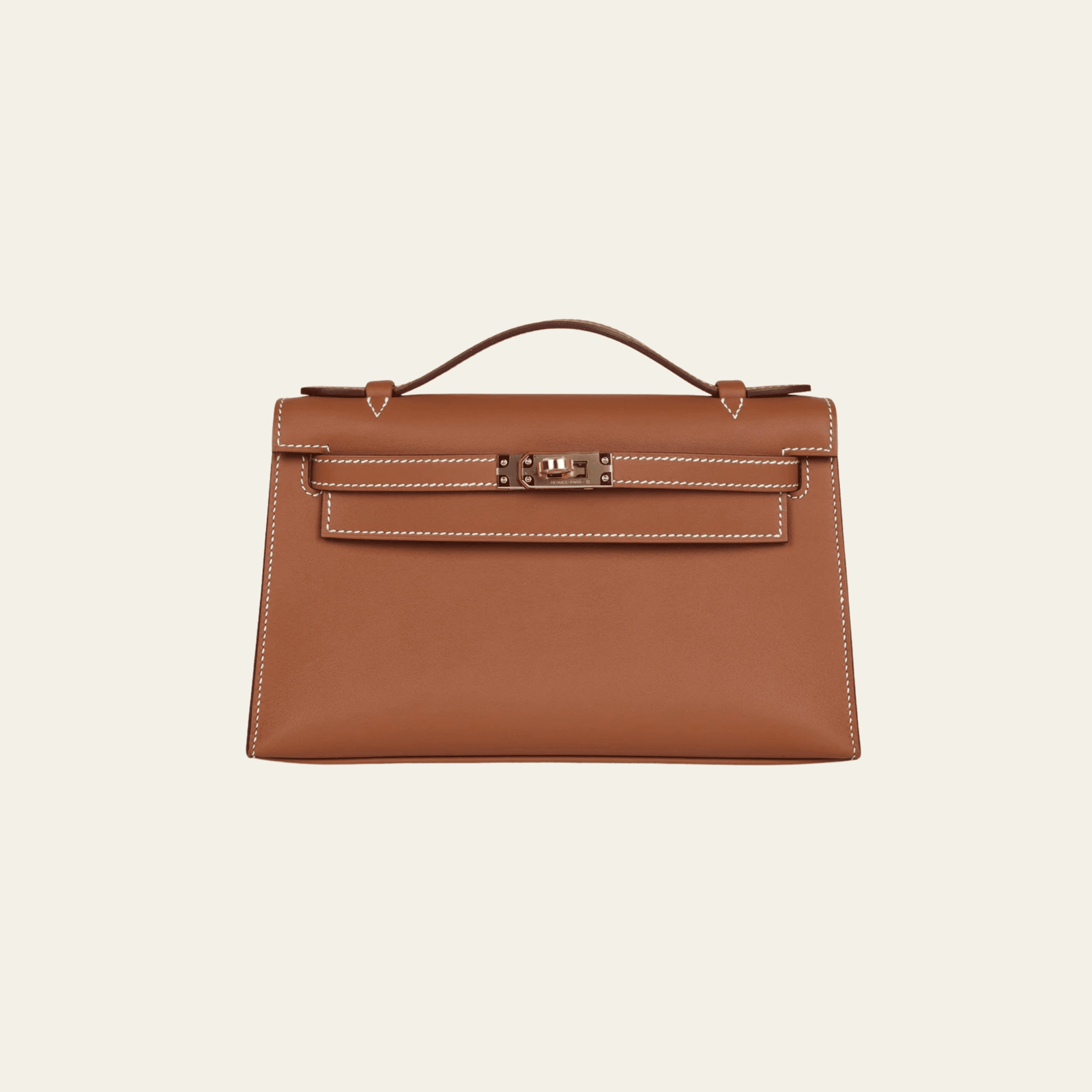 hermes-gold-kelly-pochette-clutch-swift-gold-hardware-hermes-1173888111 Hermès Gold Kelly Pochette Clutch Swift Gold Hardware - Image 1
