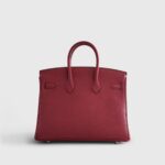 Hermès Birkin 25 Togo Rubis Palladium Hardware - Image 2