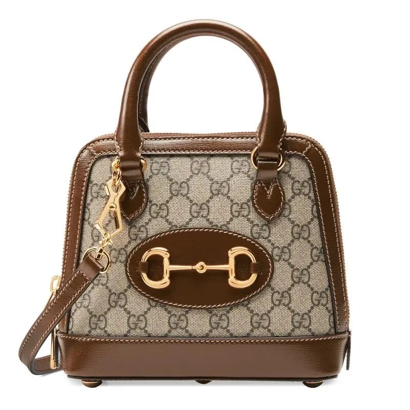iFW48Ydv-26Y0LO_5W8HVXSHVBG2 GUCCI HORSEBIT 1955 MINI TOP HANDLE BAG - Image 1