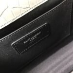 Saint Laurent Grey Crocodile Embossed Kate Medium - Image 10