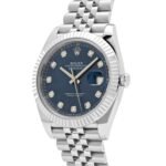 Rolex Datejust 41 126334 Stainless Steel Blue Diamond Dial Jubilee (2023) - Image 3